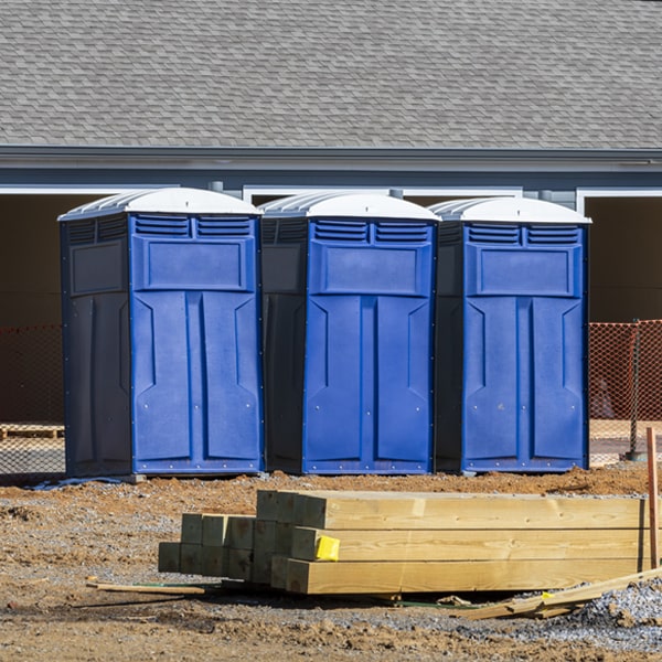 what is the cost difference between standard and deluxe portable restroom rentals in Belmont WA